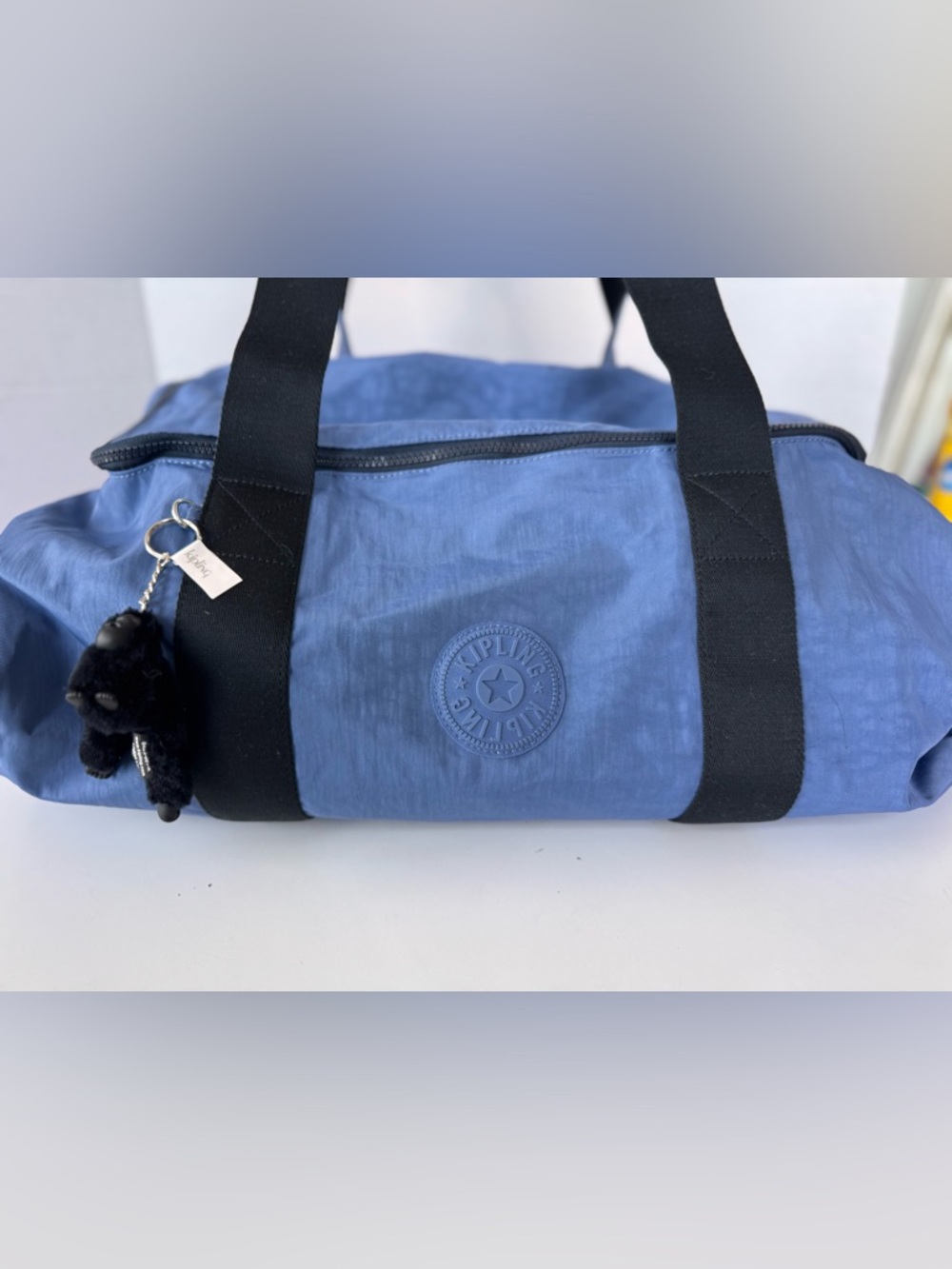 kipling argus blue lover duffle bag - Picture 4 of 15